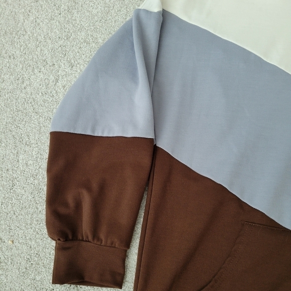 ✨Woman's Colorblock Kangaroo Pocket Hoodie✨ - Picture 3 of 6